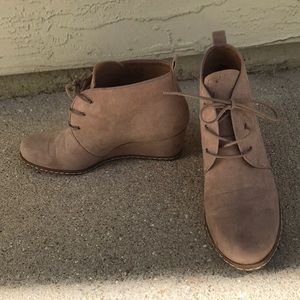 Suede Franco Sarto booties